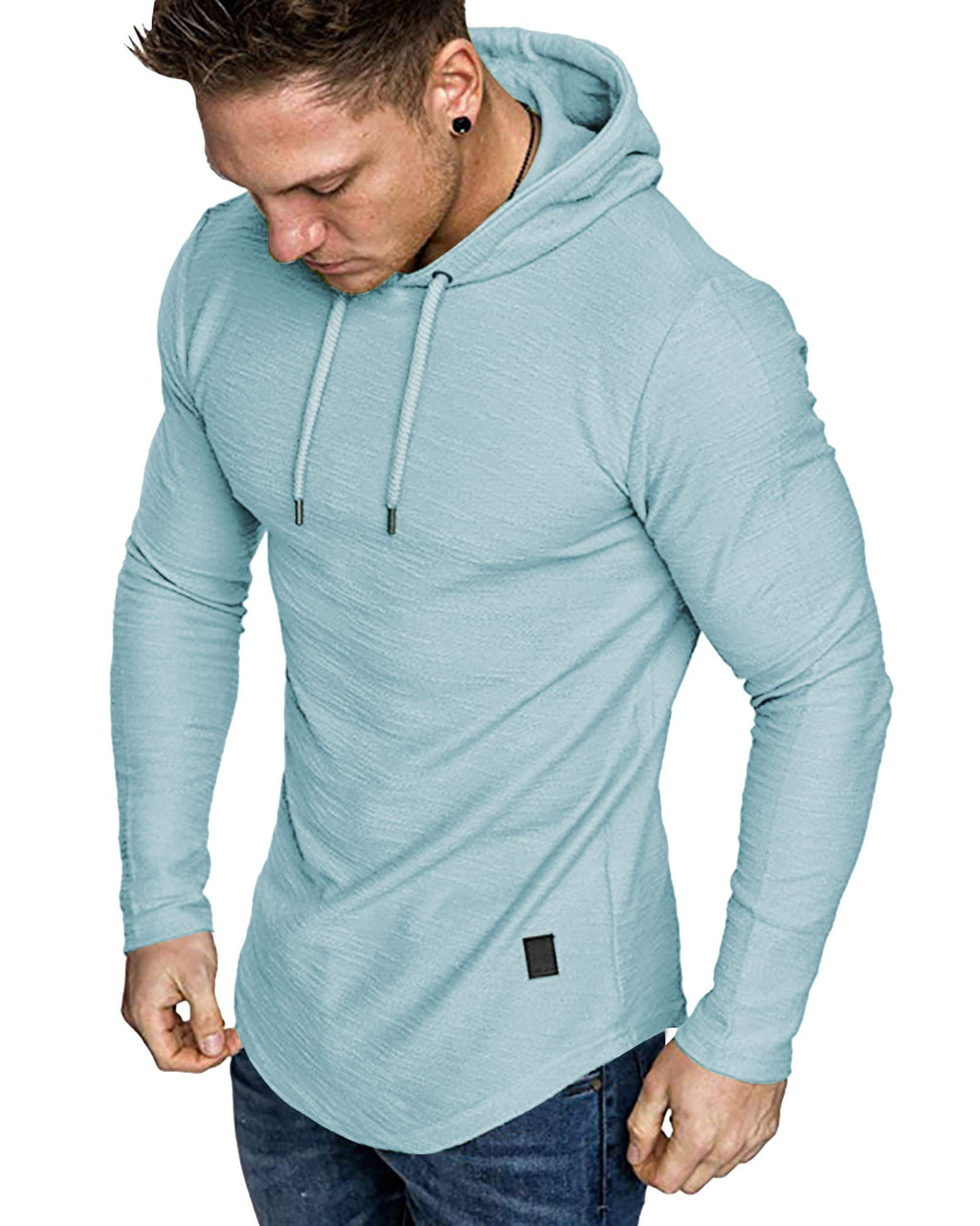 Men's Fleece Pullover Athletic Hoodie for Training & Casual Wear