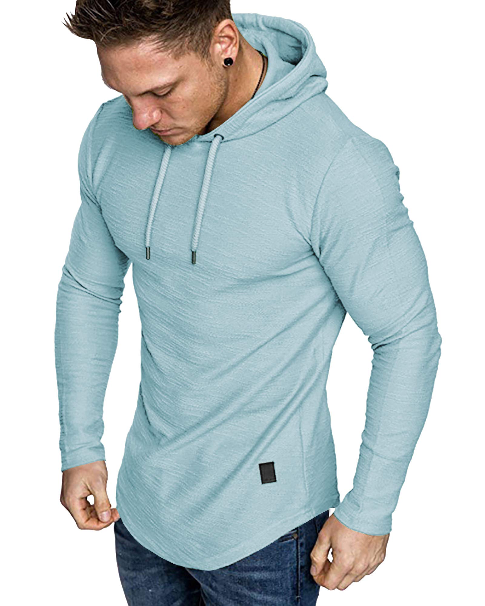 Men's Fleece Pullover Athletic Hoodie for Training & Casual Wear