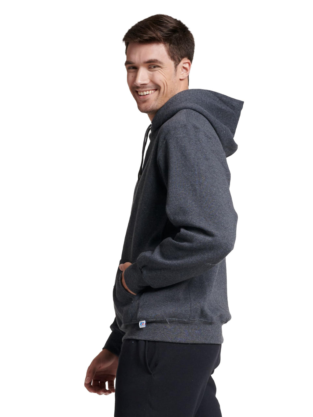 Russell Athletic mens Dri-power Fleece Hoodies, Moisture Wicking, Cotton Blend, Relaxed Fit, Sizes S-4x