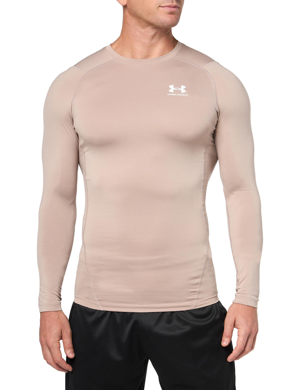 Men's HeatGear Long-Sleeve Compression Shirt for Training & Running