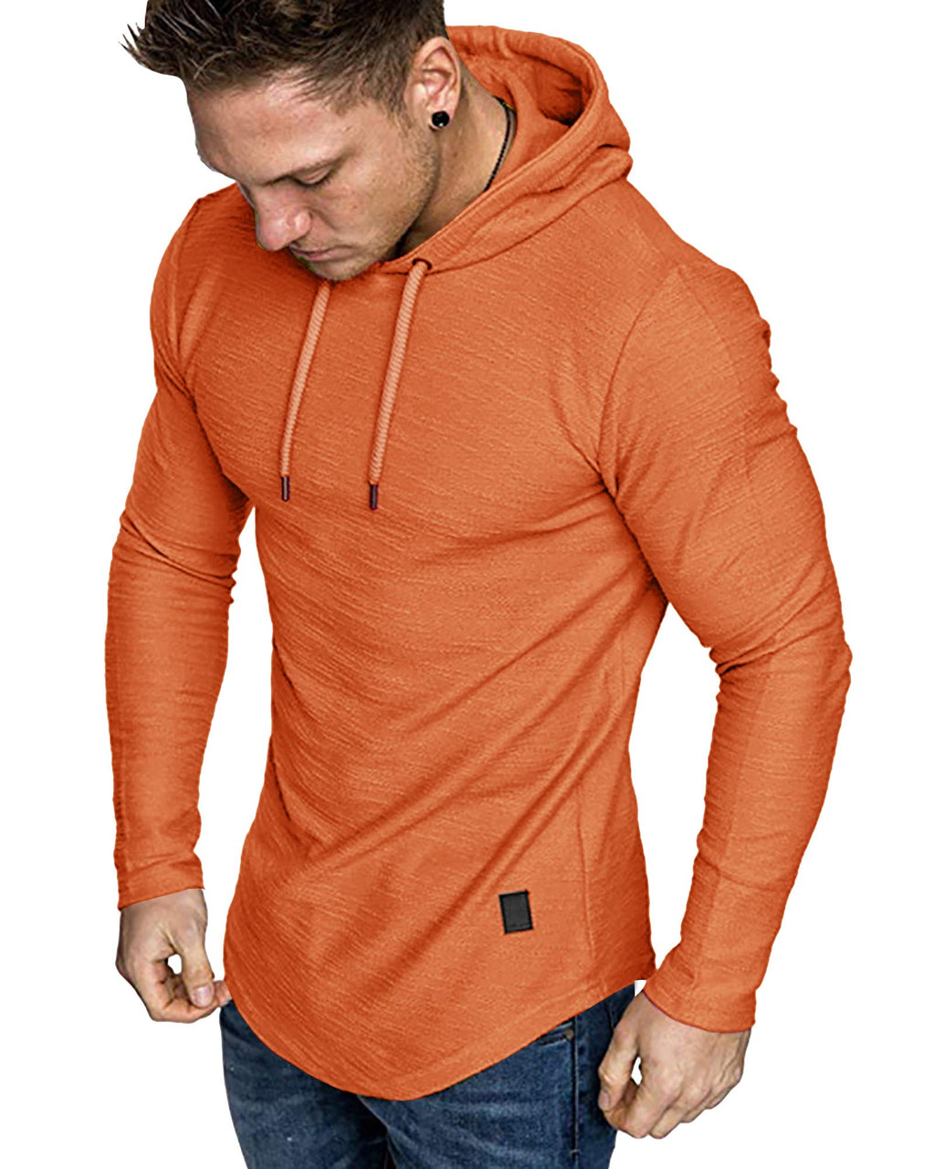 Men's Fleece Pullover Athletic Hoodie for Training & Casual Wear
