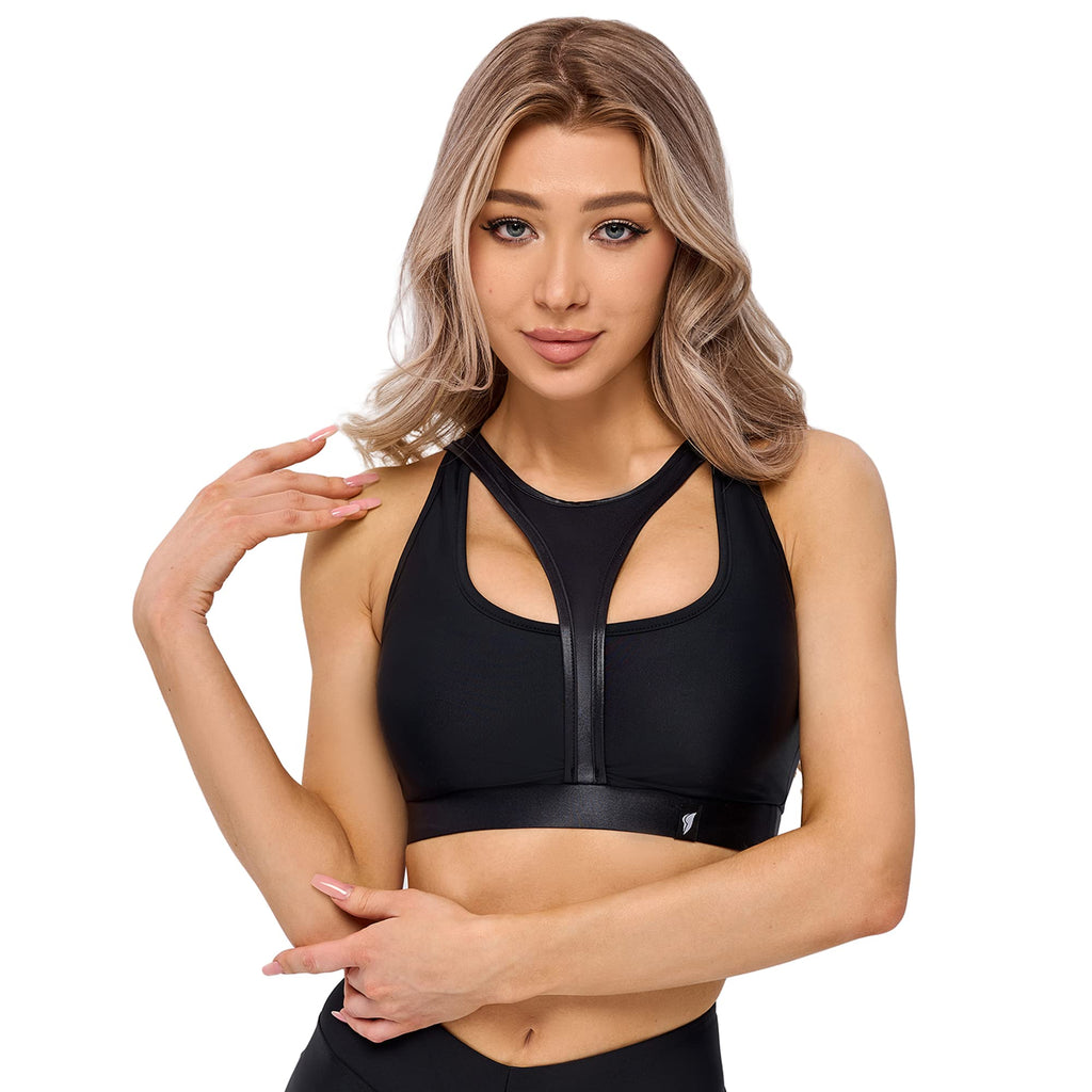 Women's High-Impact Sports Bra for Running, Gym & Fitness Training