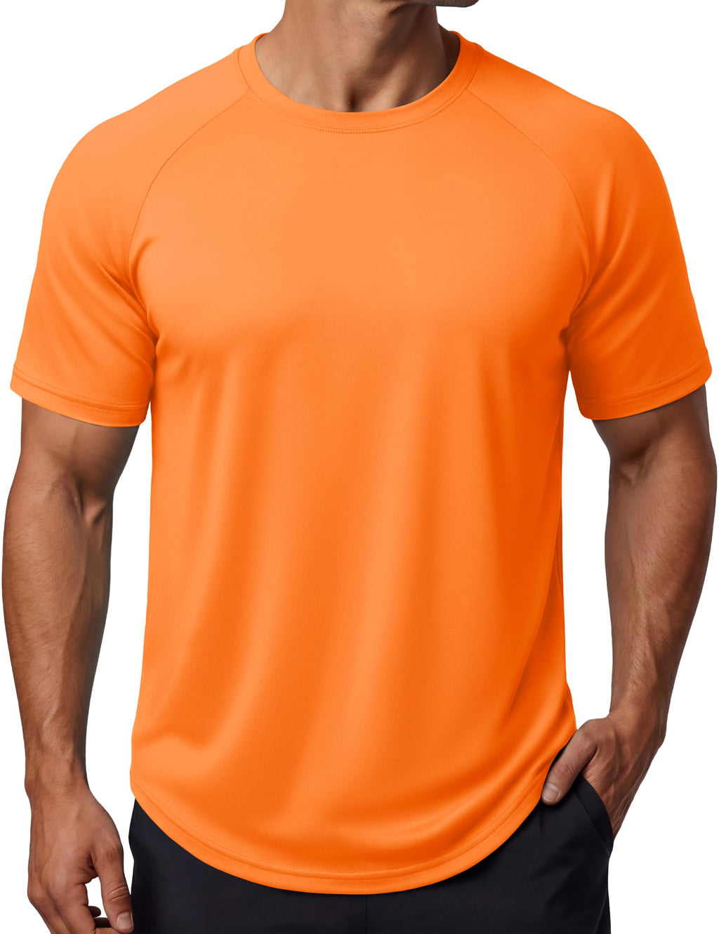Men's UPF 50+ Quick-Dry Performance T-Shirt for Training & Outdoors