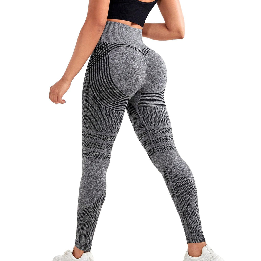 3D Metabolic Booster High Waist Anti-Cellulite Leggings Women Workout Yoga Daily Wear