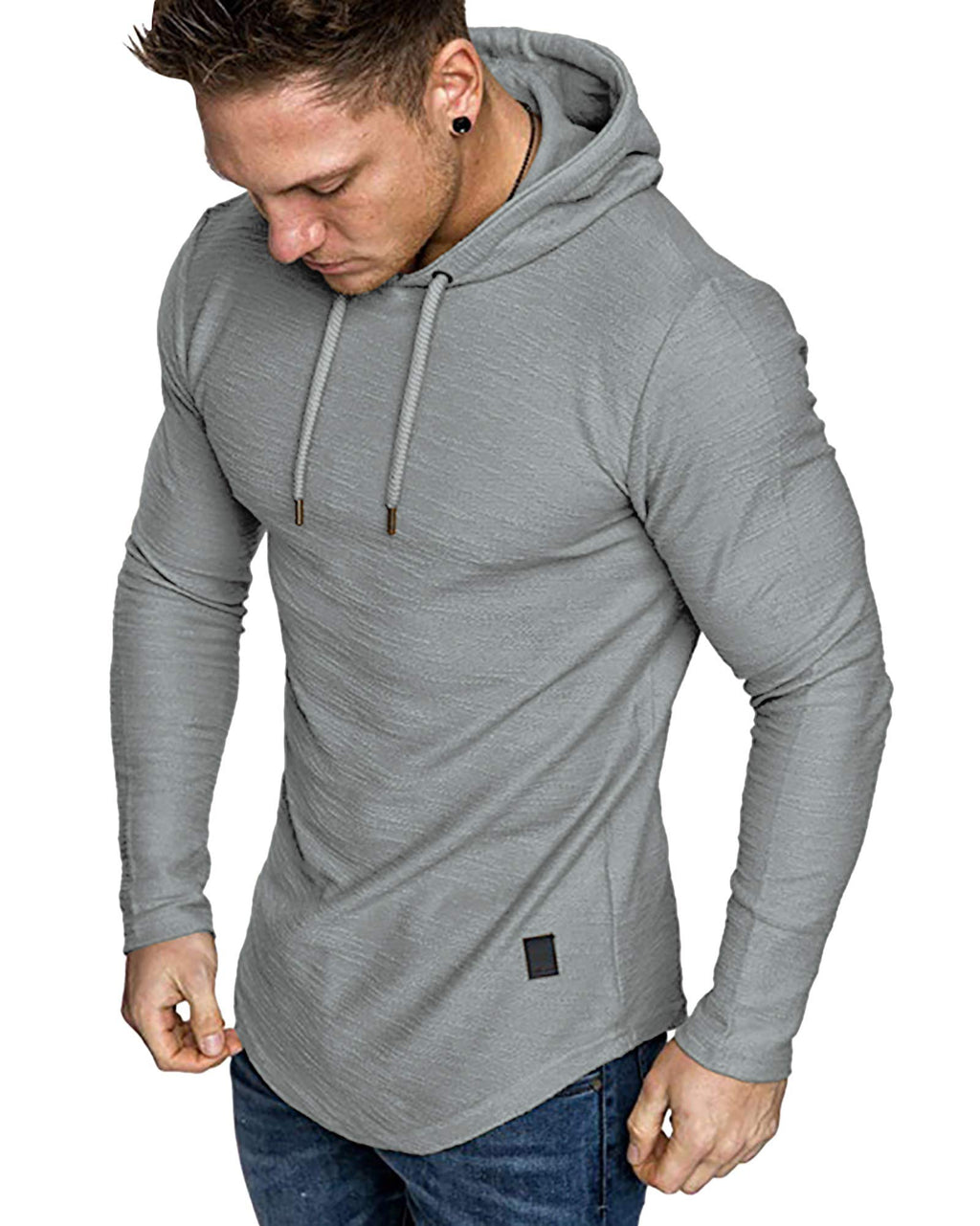 Men's Fleece Pullover Athletic Hoodie for Training & Casual Wear