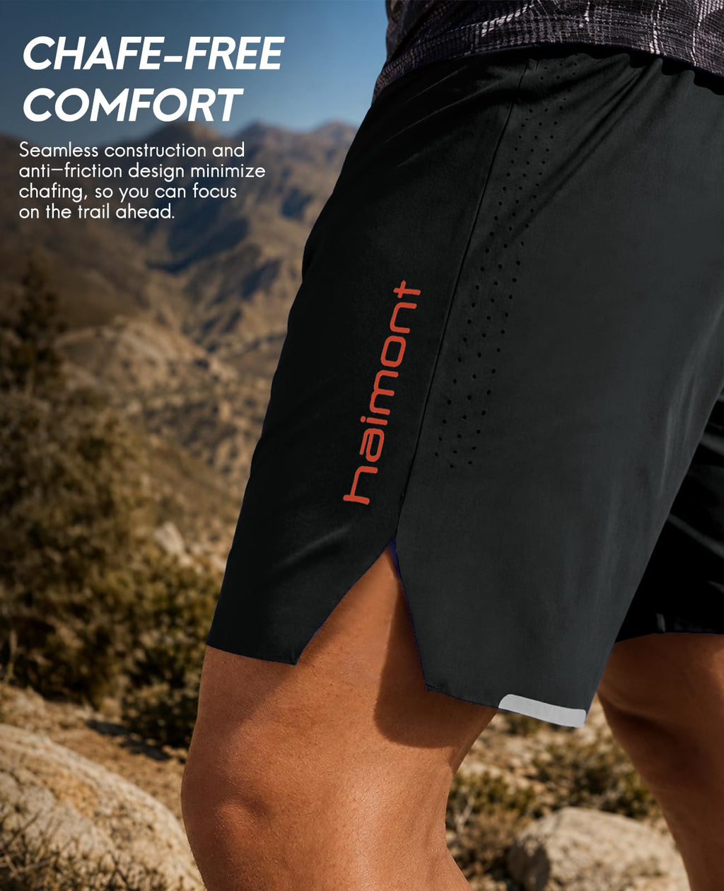 Haimont APEX Men's 8" Linerless Trail Running Shorts
