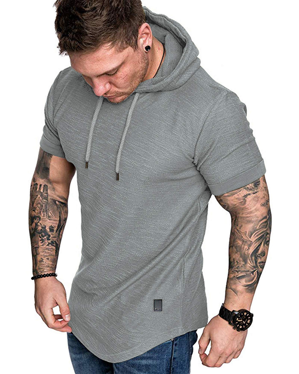 Men's Fleece Pullover Athletic Hoodie for Training & Casual Wear